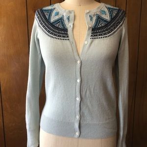 Lucky Brand Light Blue Cardigan
